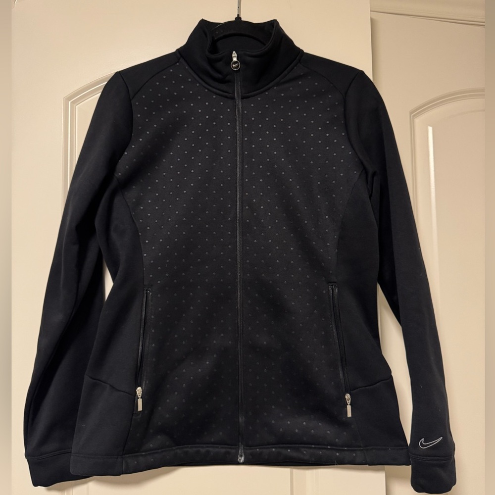 Nike Black Full-Zip Sweatshirt